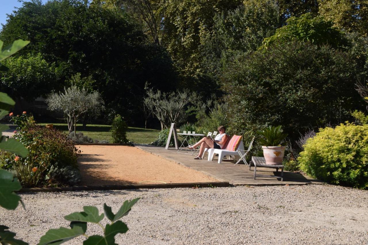 le gîte de Montagnac La Roque-sur-Cèze Exterior foto