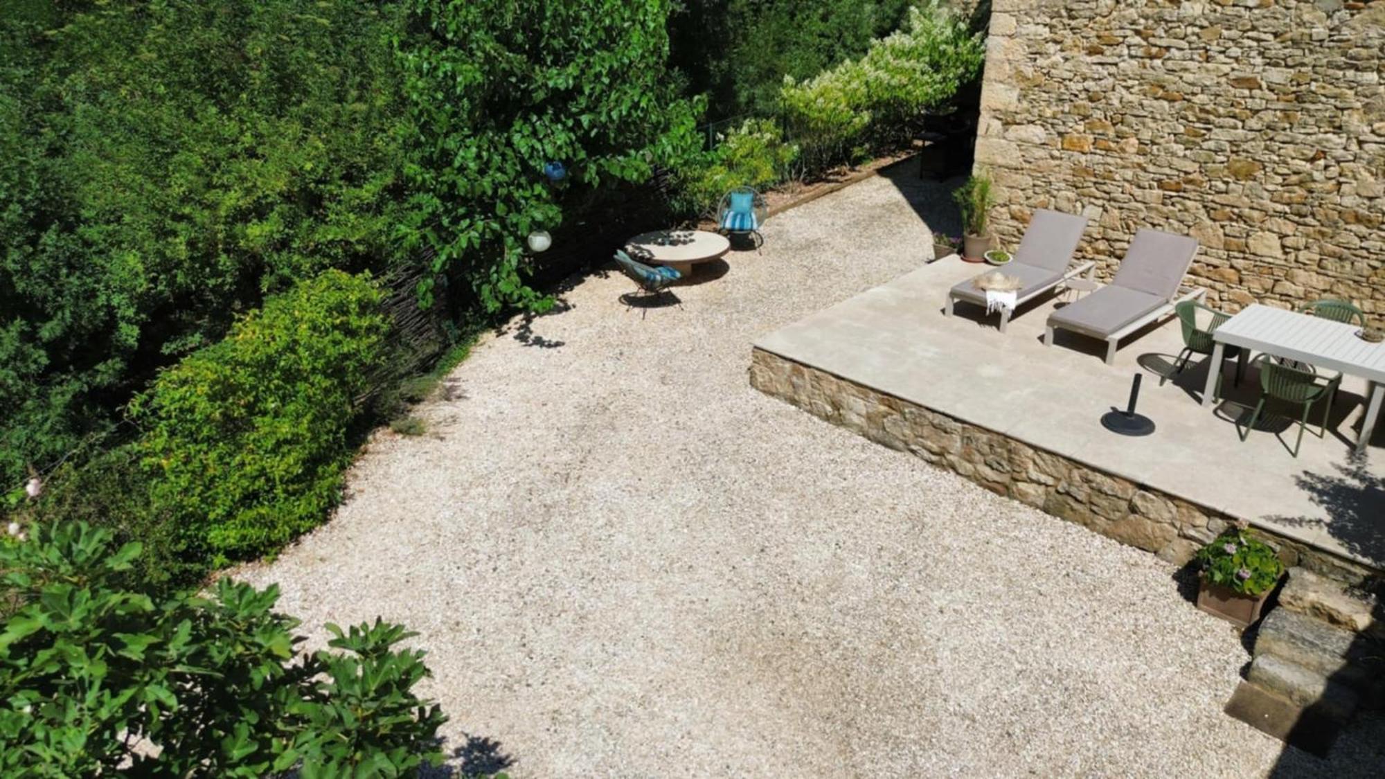 le gîte de Montagnac La Roque-sur-Cèze Exterior foto