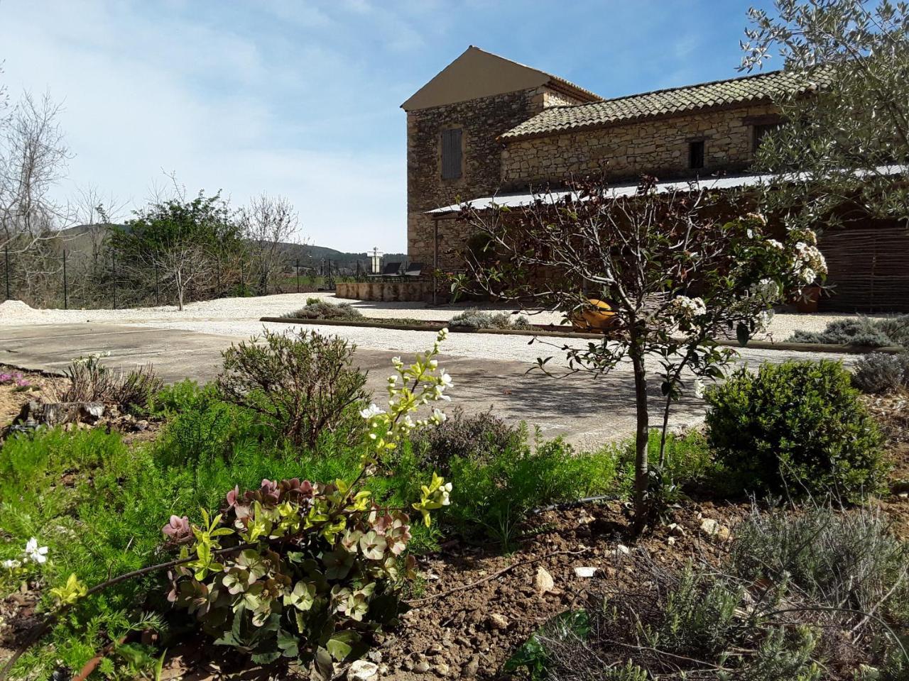 le gîte de Montagnac La Roque-sur-Cèze Exterior foto