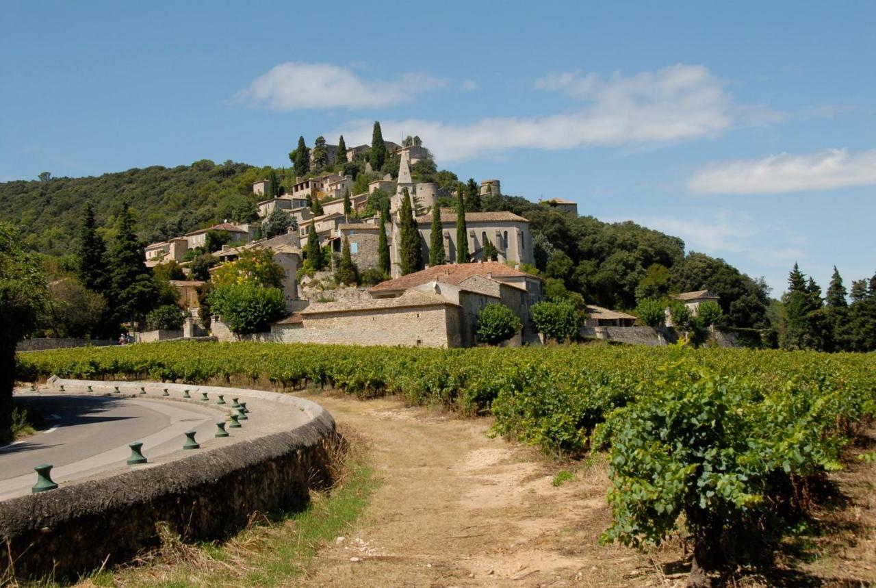 le gîte de Montagnac La Roque-sur-Cèze Exterior foto