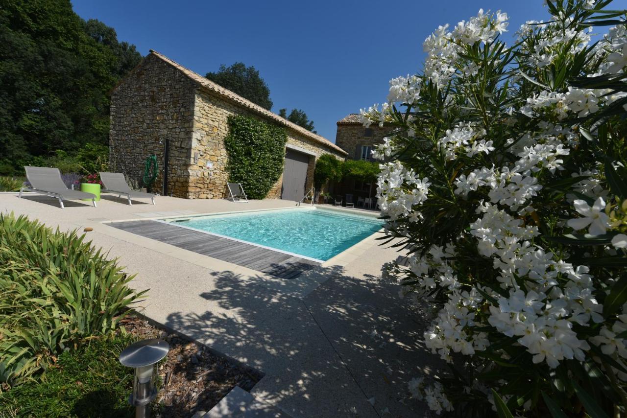 le gîte de Montagnac La Roque-sur-Cèze Exterior foto